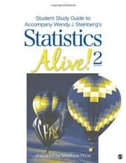 Tapa de Student Study Guide to Accompany Statistics Alive! 2e by Wendy J. Steinberg