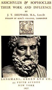 Tapa de Aeschylus & Sophocles