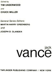 Tapa de Jack Vance