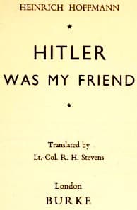 Tapa de Hitler was my friend