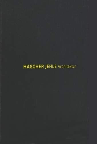 Tapa de Hascher Hehle Architecture
