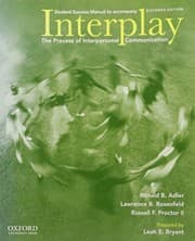 Tapa de Student Success Manual for Interplay