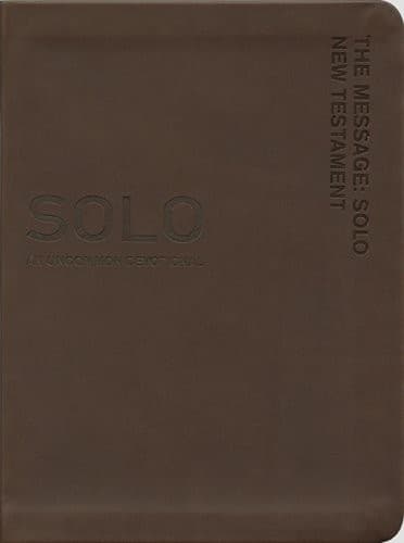 Tapa de The Message Solo New Testament