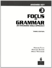 Tapa de Focus on Grammar 3 Answer Key