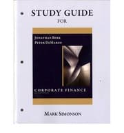 Tapa de Study Guide for Corporate Finance