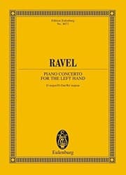 Tapa de Piano Concerto for the Left Hand in D Major