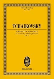 Tapa de Andante Cantabile, Op. 11