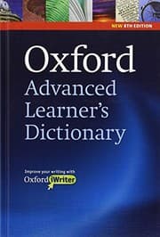 Tapa de Oxford Advanced Learner's Dictionary