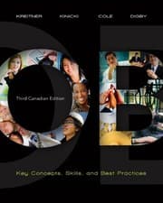 Tapa de Organizational Behaviour, Third CDN Edition with Connect Access Card