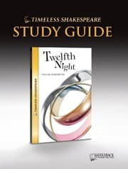 Tapa de Twelfth Night Study Guide- Timeless Shakespeare