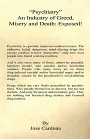 Tapa de "Psychiatry" An Industry of Greed, Misery and Death