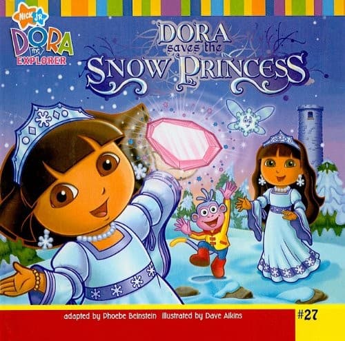 Tapa de Dora Saves the Snow Princess