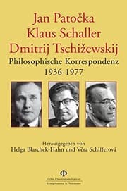 Tapa de Jan Patocka - Klaus Schaller - Dimitrij Tschizewskij