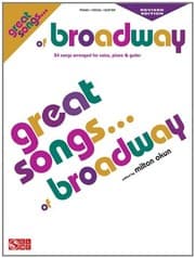 Tapa de Great Songs of Broadway  Edition