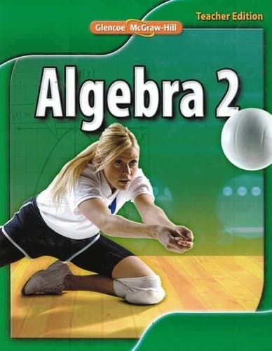 Tapa de Glencoe Algebra 2, Teacher Edition