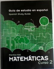 Tapa de Prentice Hall Matemáticas Curso 2