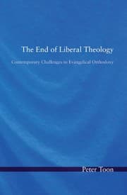 Tapa de The End of Liberal Theology