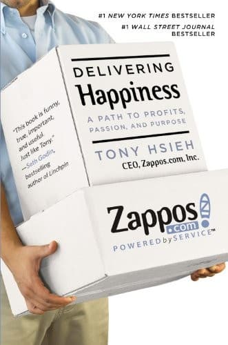 Tapa de Delivering Happiness