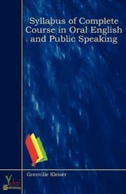 Tapa de Syllabus of Complete Course in Oral English and Public Speaking