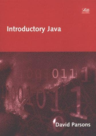 Tapa de Introductory Java (Computing Programming Textbooks)