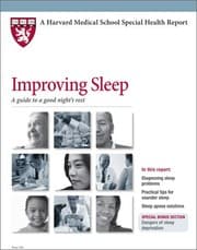 Tapa de Harvard Medical School Improving Sleep