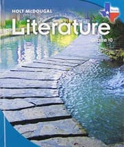 Tapa de Holt McDougal Literature Texas