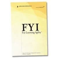 Tapa de FYI for Learning Agility