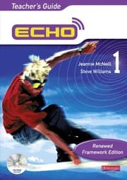 Tapa de Echo 1 Teacher's Guide Renewed Framework Edition