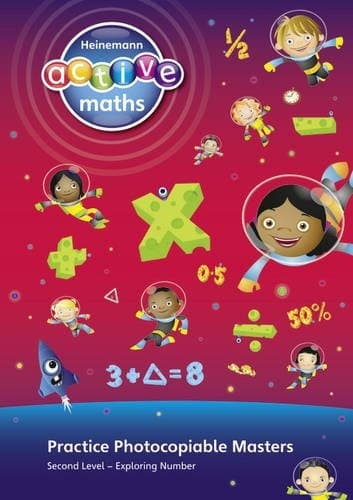 Tapa de Heinemann Active Maths Exploring Number : Second Level