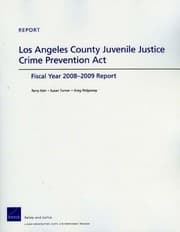 Tapa de Los Angeles County Juvenile Justice Crime Prevention Act