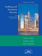 Tapa de Auditing and assurance services