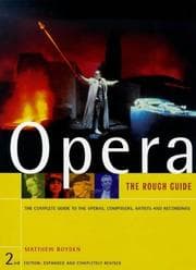 Tapa de The Rough Guide to Opera