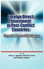 Tapa de Foreign Direct Investment in Post Conflict Countries