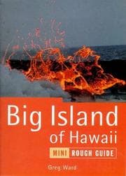 Tapa de The Rough Guide to the Big Island of Hawaii (Rough Guide (Pocket) Big Island of Hawaii)
