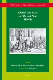 Tapa de Church and State in Old and New Worlds