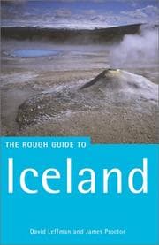 Tapa de The rough guide to Iceland