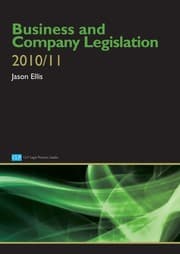 Tapa de Business and Company Legislation 2010/2011