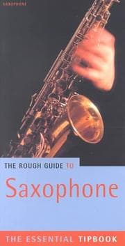Tapa de The Rough Guide to Saxophone Tipbook