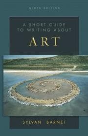 Tapa de A Short Guide to Writing About Art