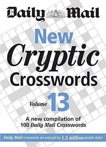 Tapa de New Cryptic Crosswords : V. 13