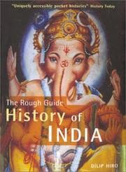 Tapa de The Rough Guide History of India