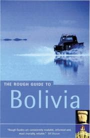 Tapa de The Rough Guide to Bolivia