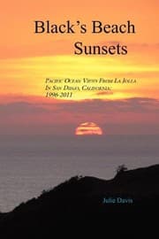 Tapa de Black's Beach Sunsets : Pacific Ocean Views from La Jolla in San Diego, California