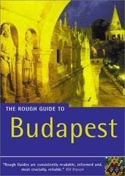 Tapa de The rough guide to Budapest