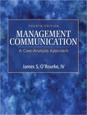 Tapa de Management Communication A Case-Analysis Approach Instructor's Review Copy