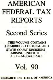 Tapa de American federal tax reports