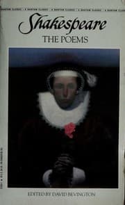 Tapa de Poems (Lover's Complaint / Phoenix and the Turtle / Rape of Lucrece / Sonnets / Venus and Adonis)