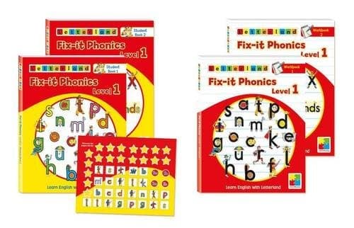 Tapa de Fix it Phonics