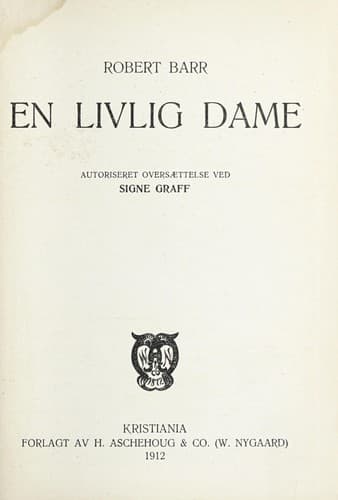 Tapa de En livlig dame