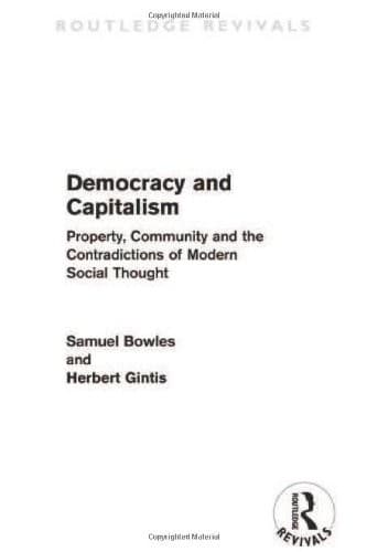 Tapa de Democracy and Capitalism